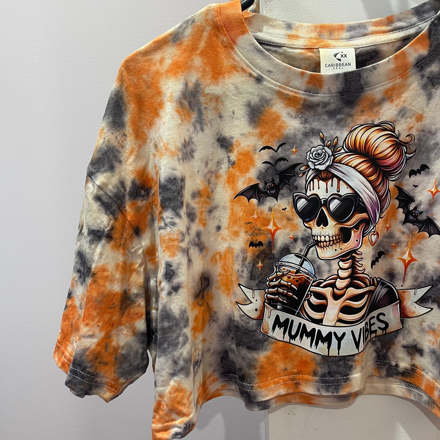 Size XXL Mummy Vibes Crop Top