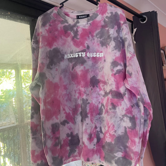 Size L - Anxiety Queen Crewneck