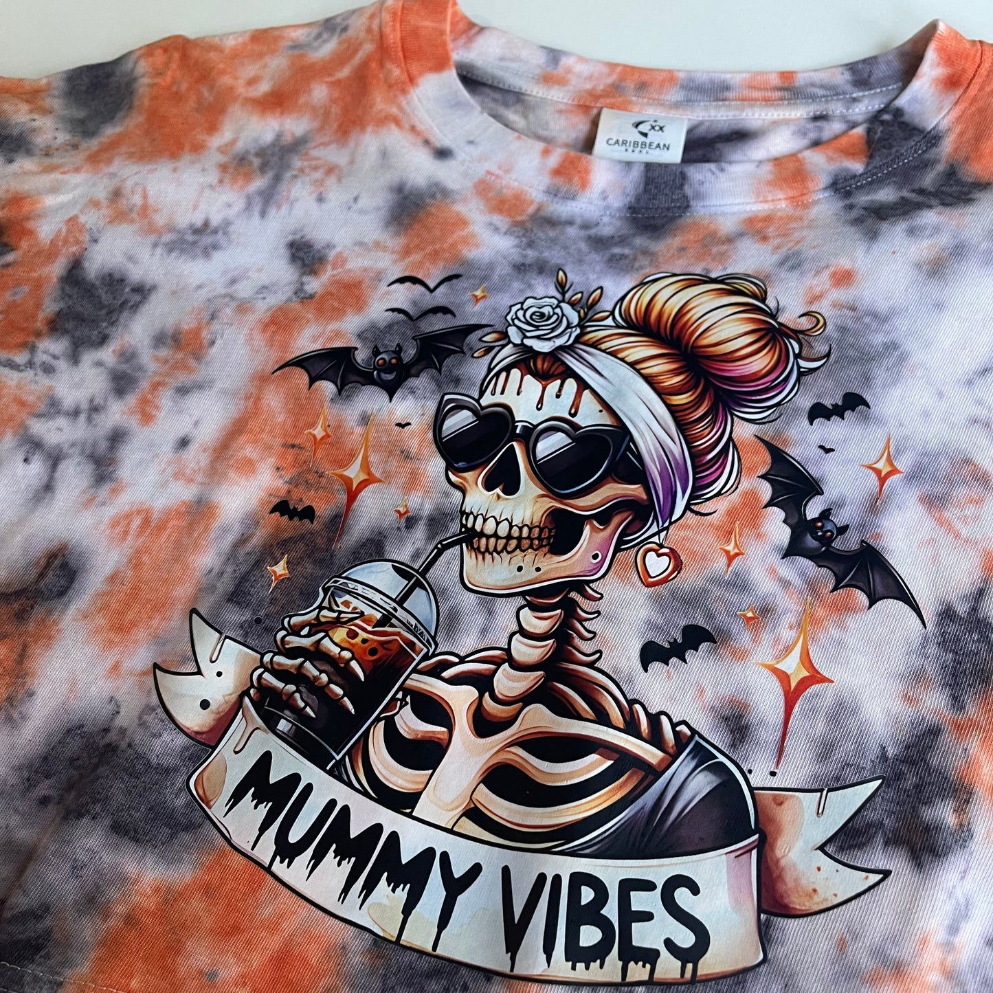 Size XXL Mummy Vibes Crop Top