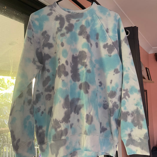 Size S - Plain tie-dye Crewneck