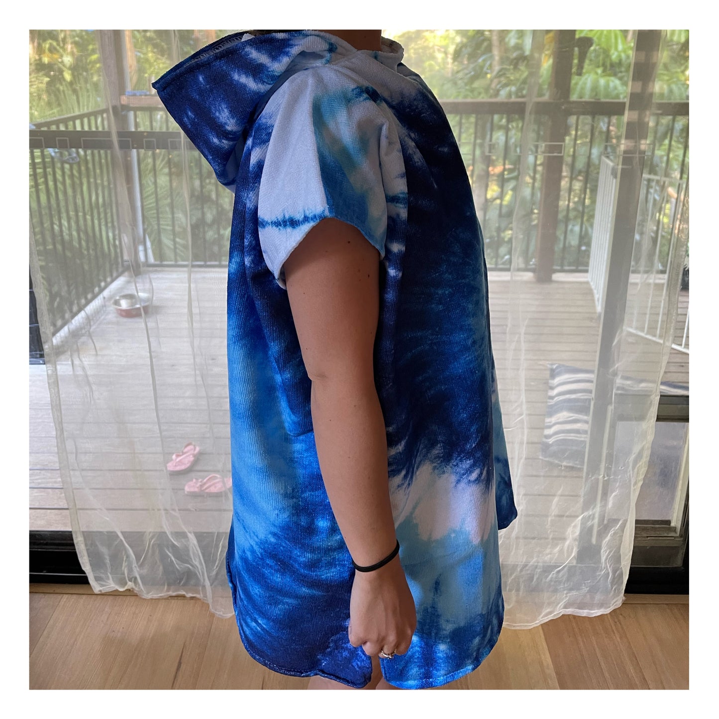 Kid’s Tie-dye Hooded Towels