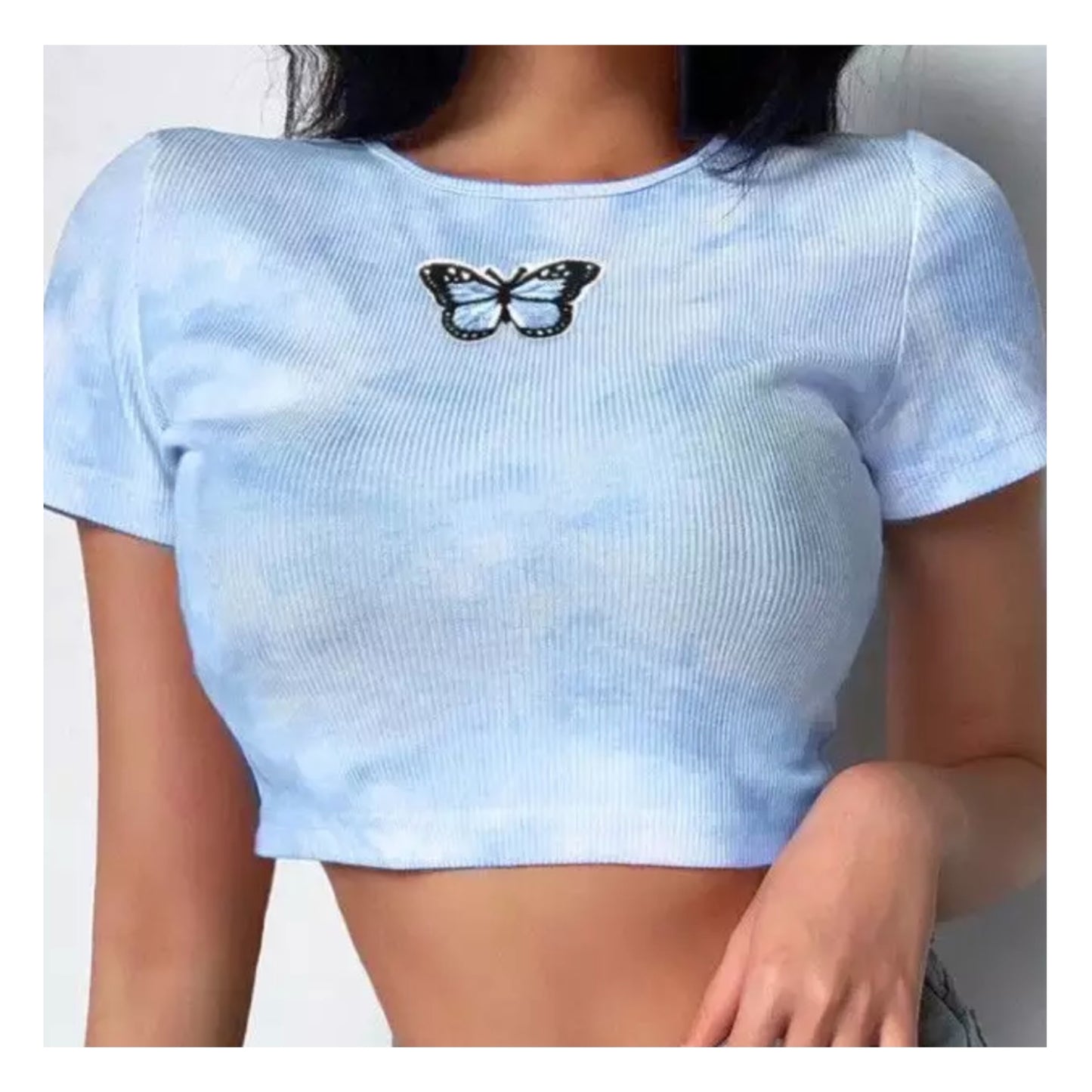 Butterfly Crop Tops