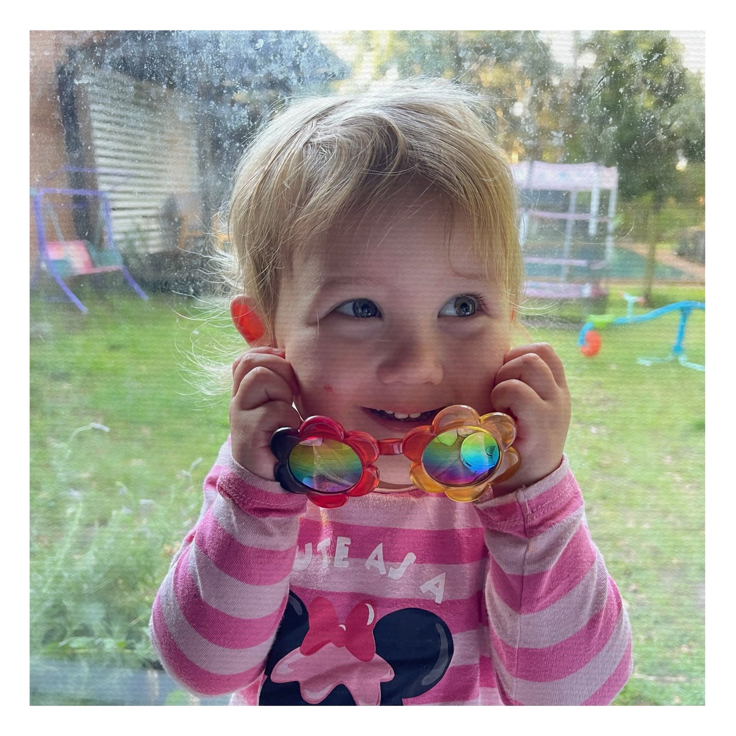 Rainbow Flower Sunnies