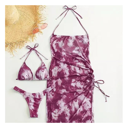 Sarong Dress & Bikini Set